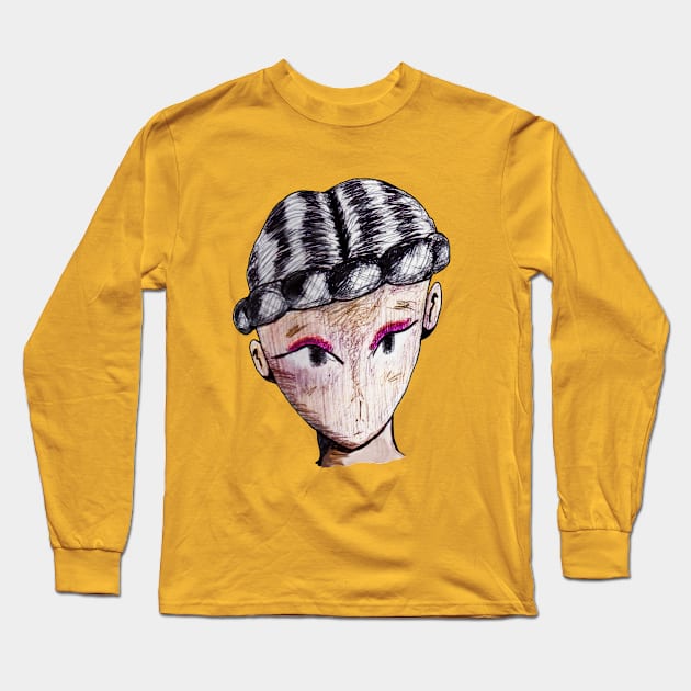 Nubian Long Sleeve T-Shirt by NewRevMedPro